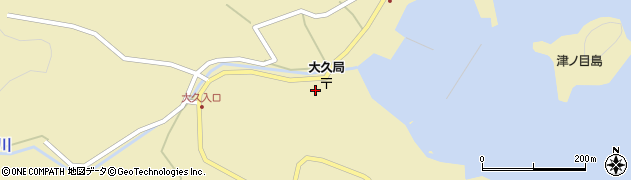 島根県隠岐郡隠岐の島町大久寺空周辺の地図