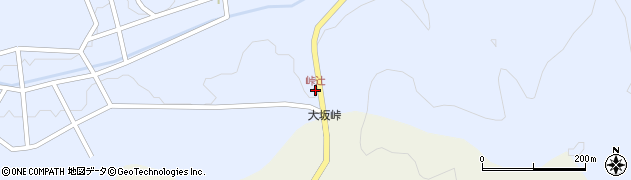峠辻周辺の地図
