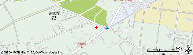 群馬県館林市成島町1135周辺の地図