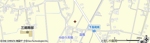 長野県安曇野市三郷温周辺の地図