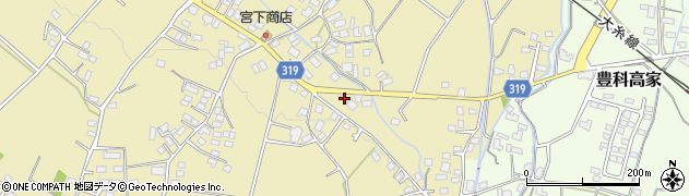 長野県安曇野市三郷明盛751周辺の地図