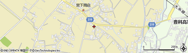 長野県安曇野市三郷明盛388周辺の地図