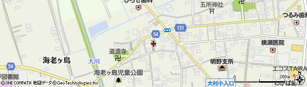 明野郵便局 ＡＴＭ周辺の地図