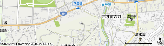 群馬県高崎市吉井町高周辺の地図