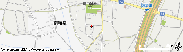 栃木県小山市東野田2172周辺の地図