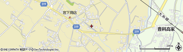 長野県安曇野市三郷明盛698周辺の地図