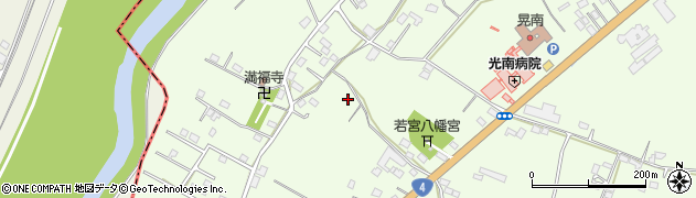 栃木県小山市乙女周辺の地図