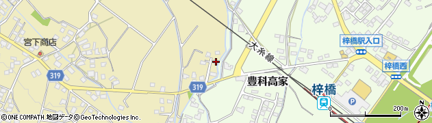 長野県安曇野市三郷明盛567-5周辺の地図