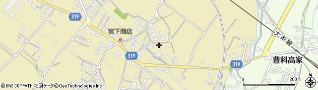 長野県安曇野市三郷明盛702周辺の地図