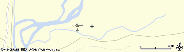 小梨平周辺の地図