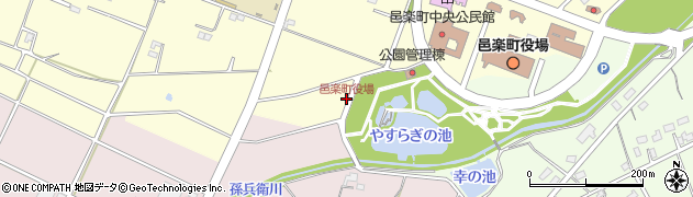 邑楽町役場周辺の地図