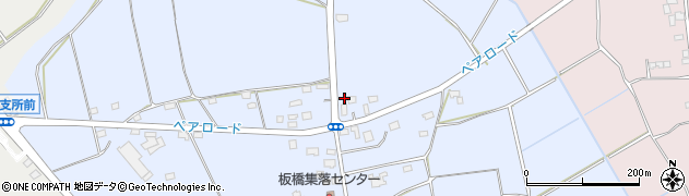 茨城県筑西市板橋424周辺の地図