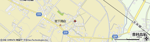 長野県安曇野市三郷明盛708周辺の地図