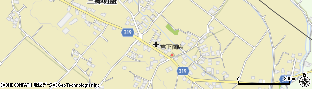 長野県安曇野市三郷明盛765-3周辺の地図