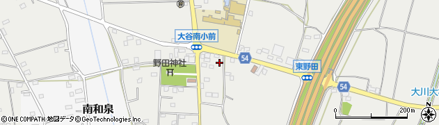 栃木県小山市東野田762周辺の地図