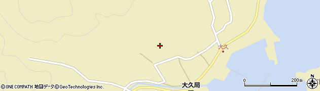 島根県隠岐の島町（隠岐郡）大久（上の原）周辺の地図