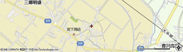 長野県安曇野市三郷明盛711周辺の地図