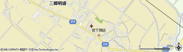長野県安曇野市三郷明盛764周辺の地図