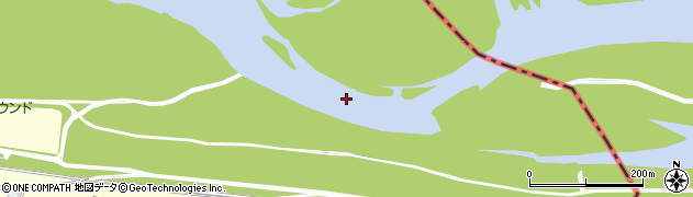 利根川周辺の地図
