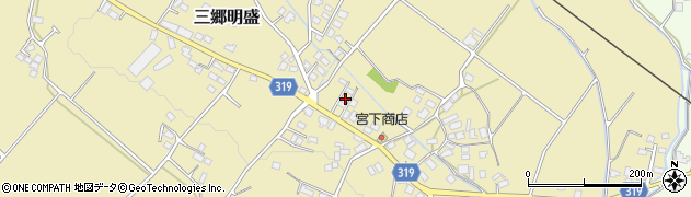 長野県安曇野市三郷明盛40周辺の地図