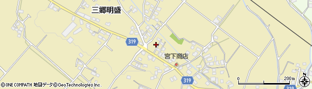 長野県安曇野市三郷明盛768周辺の地図