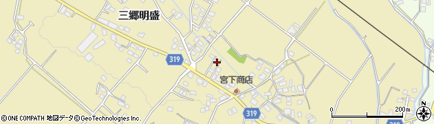 長野県安曇野市三郷明盛768-1周辺の地図