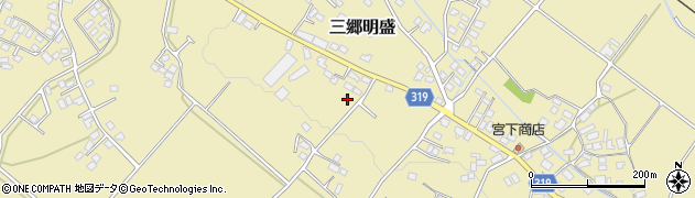 長野県安曇野市三郷明盛218周辺の地図