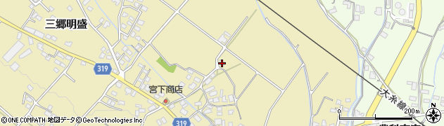長野県安曇野市三郷明盛632周辺の地図