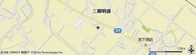長野県安曇野市三郷明盛811周辺の地図