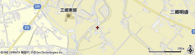 長野県安曇野市三郷明盛1012周辺の地図