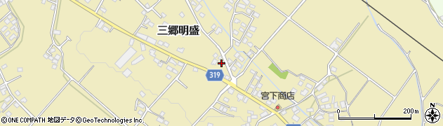 長野県安曇野市三郷明盛1117周辺の地図