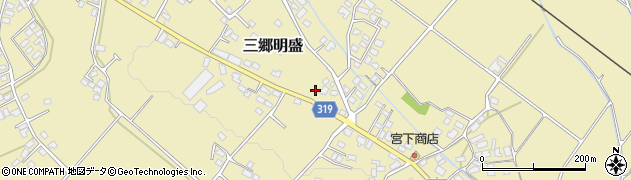 長野県安曇野市三郷明盛1118周辺の地図