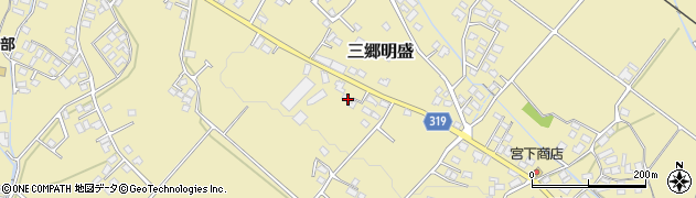 長野県安曇野市三郷明盛812-2周辺の地図