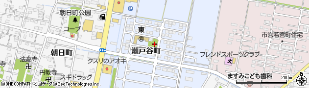 瀬戸谷公園周辺の地図
