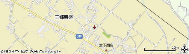 長野県安曇野市三郷明盛1152-2周辺の地図
