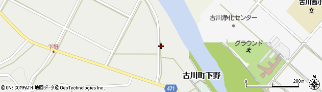 岐阜県飛騨市古川町下野161周辺の地図