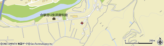 岐阜県大野郡白川村荻町2653周辺の地図