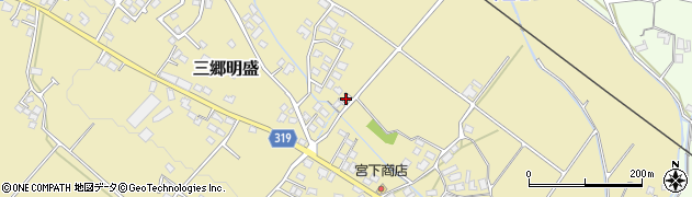 長野県安曇野市三郷明盛620周辺の地図