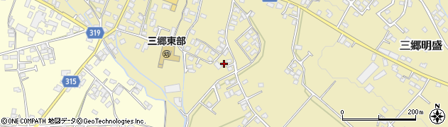 長野県安曇野市三郷明盛1030周辺の地図