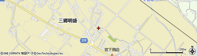長野県安曇野市三郷明盛621周辺の地図