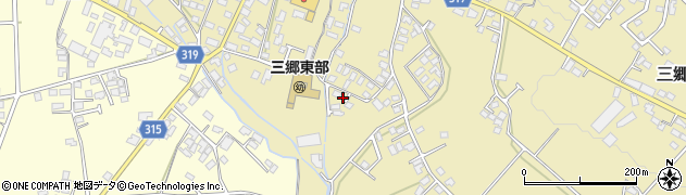 長野県安曇野市三郷明盛1058-6周辺の地図