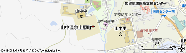 石川県加賀市山中温泉塚谷町（チ）周辺の地図