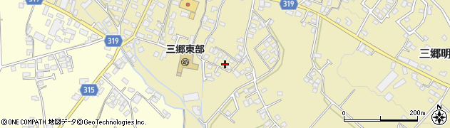 長野県安曇野市三郷明盛1057周辺の地図