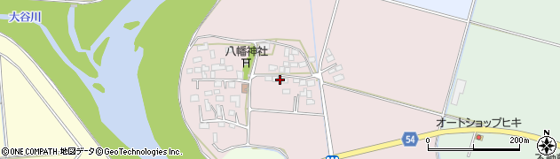 茨城県筑西市大林120周辺の地図