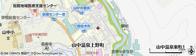 石川県加賀市山中温泉東桂木町ヌ83周辺の地図
