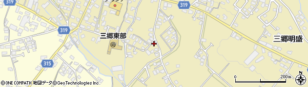 長野県安曇野市三郷明盛1031周辺の地図