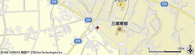 長野県安曇野市三郷明盛1093周辺の地図