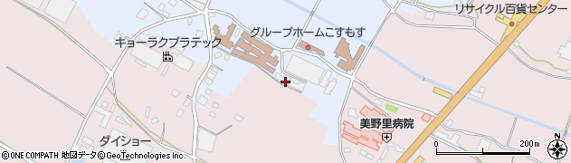 茨城県小美玉市橋場美20周辺の地図