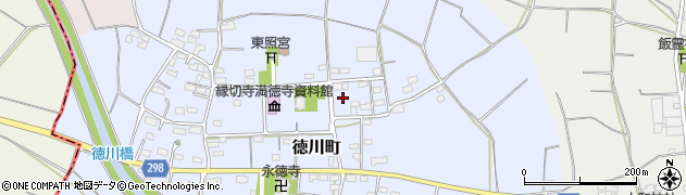 群馬県太田市徳川町315周辺の地図