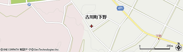 岐阜県飛騨市古川町下野929周辺の地図